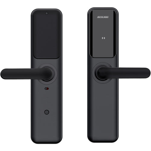 Schlage  Resolute - Matt Black Smart Mortice Lock