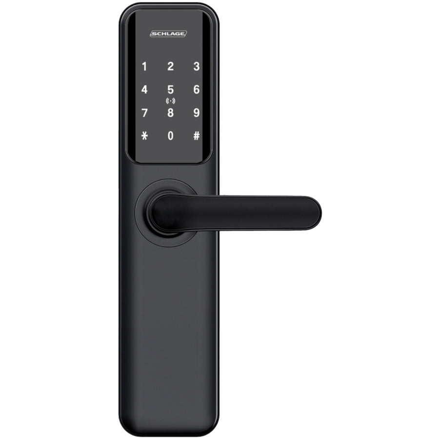 Schlage  Resolute - Matt Black Smart Mortice Lock