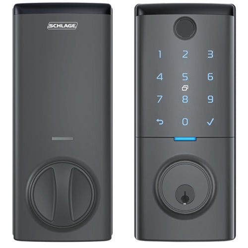 Schlage Ascent   Smart Deadbolt Lock - Graphite