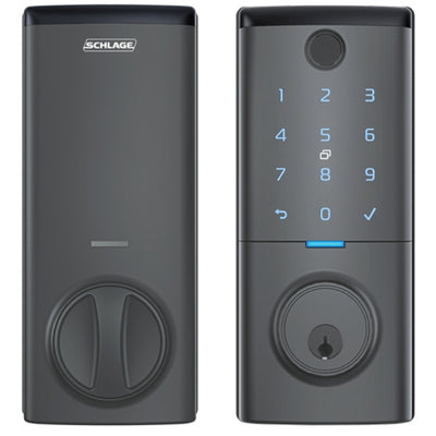 Schlage Ascent   Smart Deadbolt Lock - Graphite