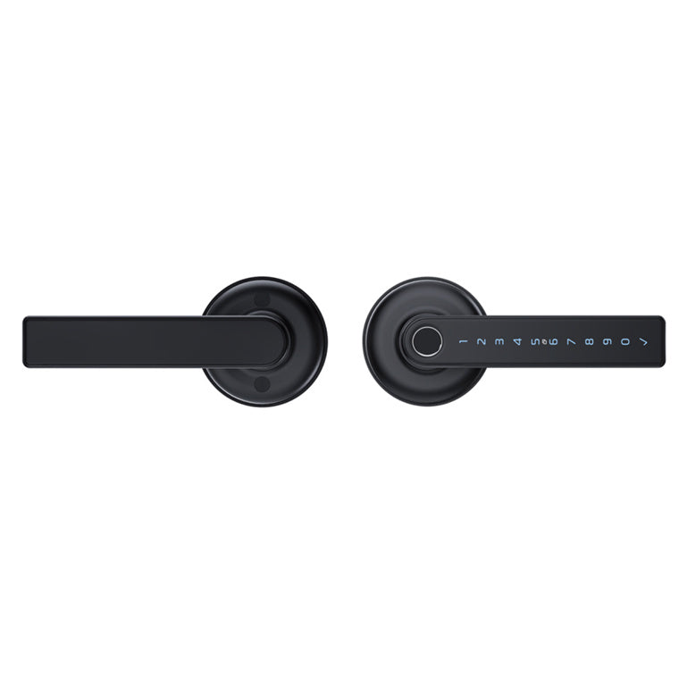 Schlage Ascent   Smart Lever Lock - Black