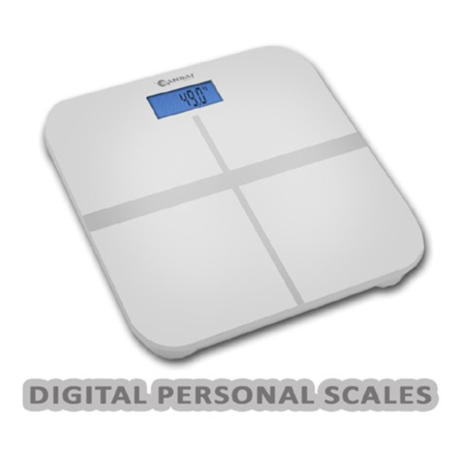 Sansai SCA-3358 Bathroom Scale - White