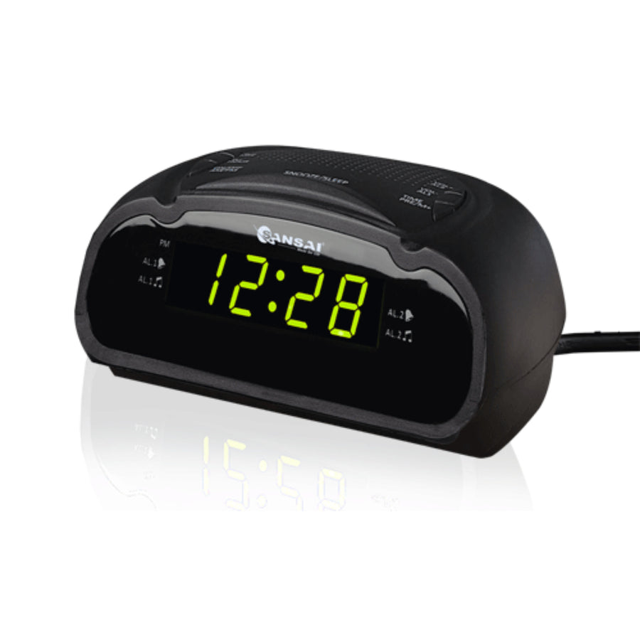 Sansai CR-1299 AM/FM Clock Radio
