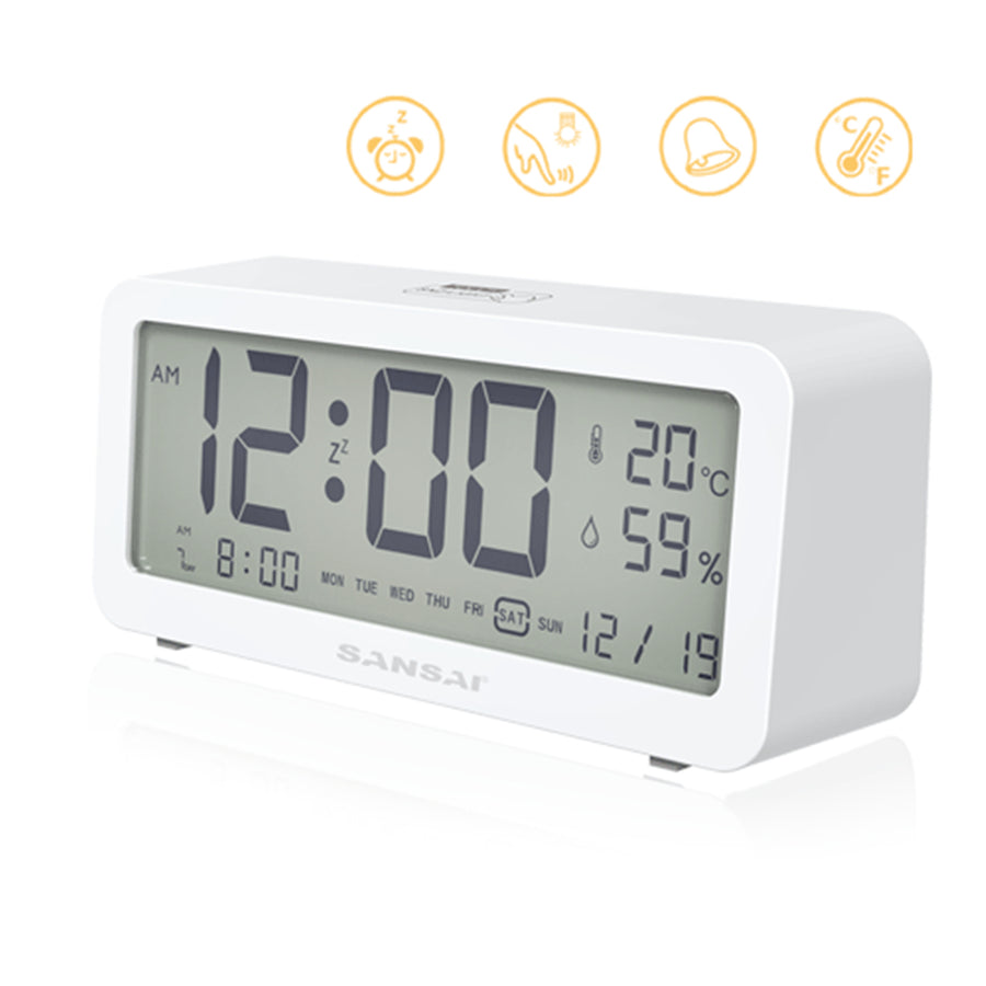 Sansai CR-078S LED Alarm Clock - Small