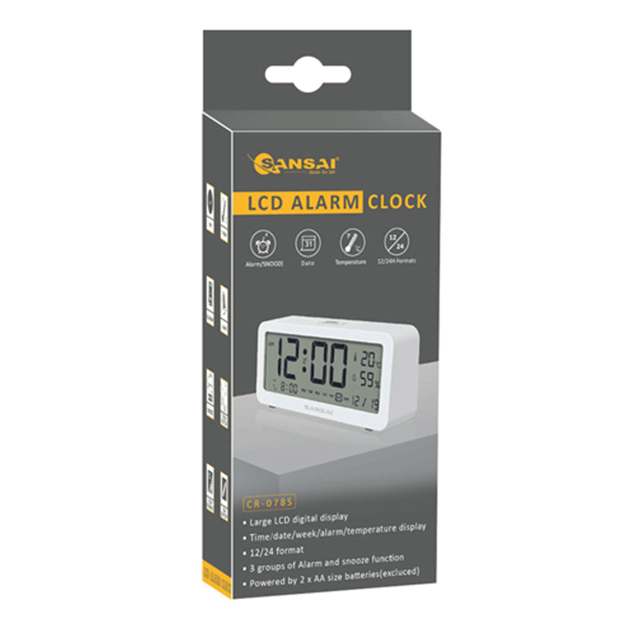 Sansai CR-078S LED Alarm Clock - Small