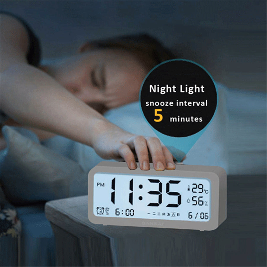 Sansai CR-079L LED Alarm Clock - Large