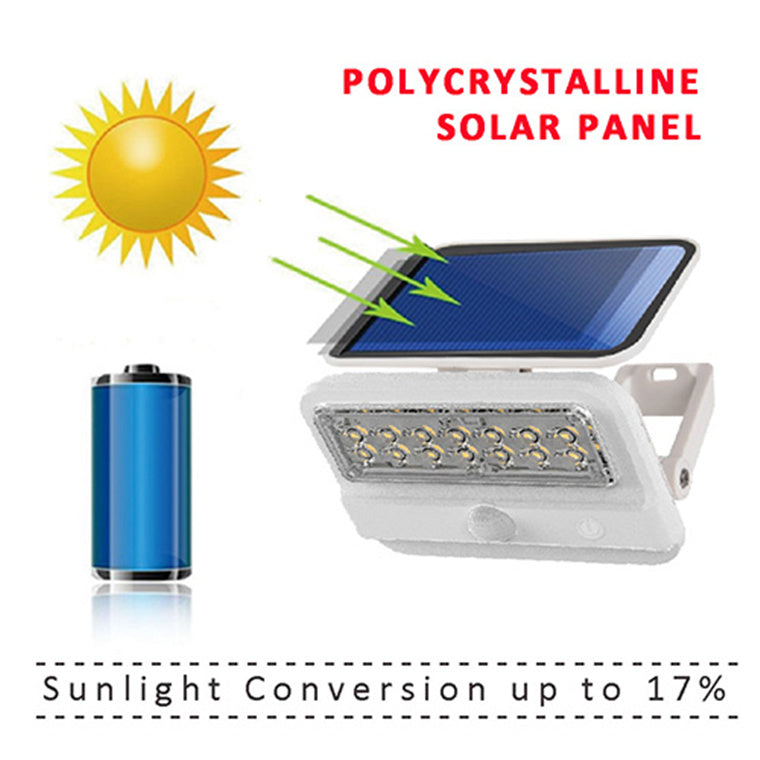 Sansai GL-H828K Solar Power LED Sensor Light