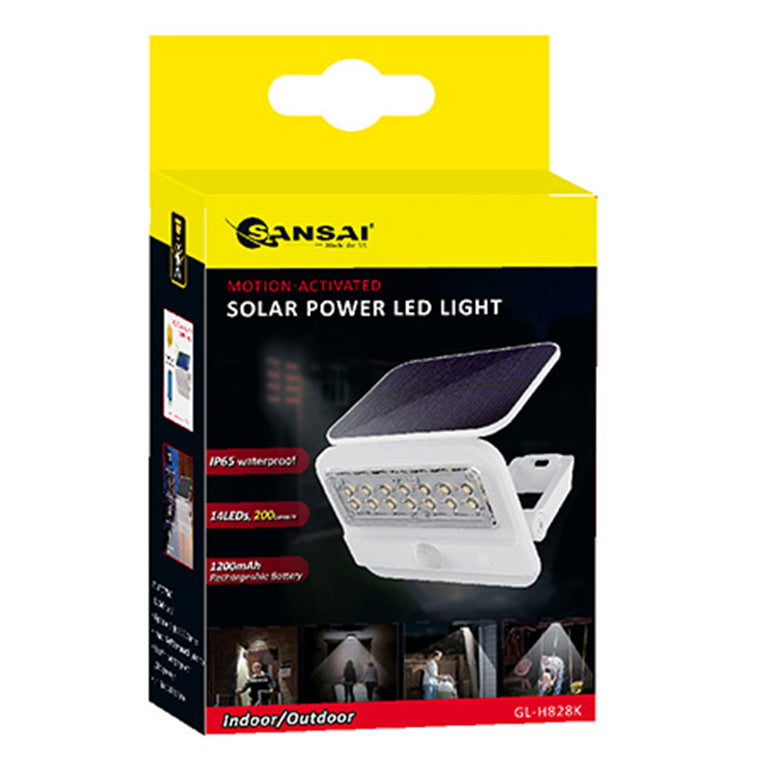 Sansai GL-H828K Solar Power LED Sensor Light