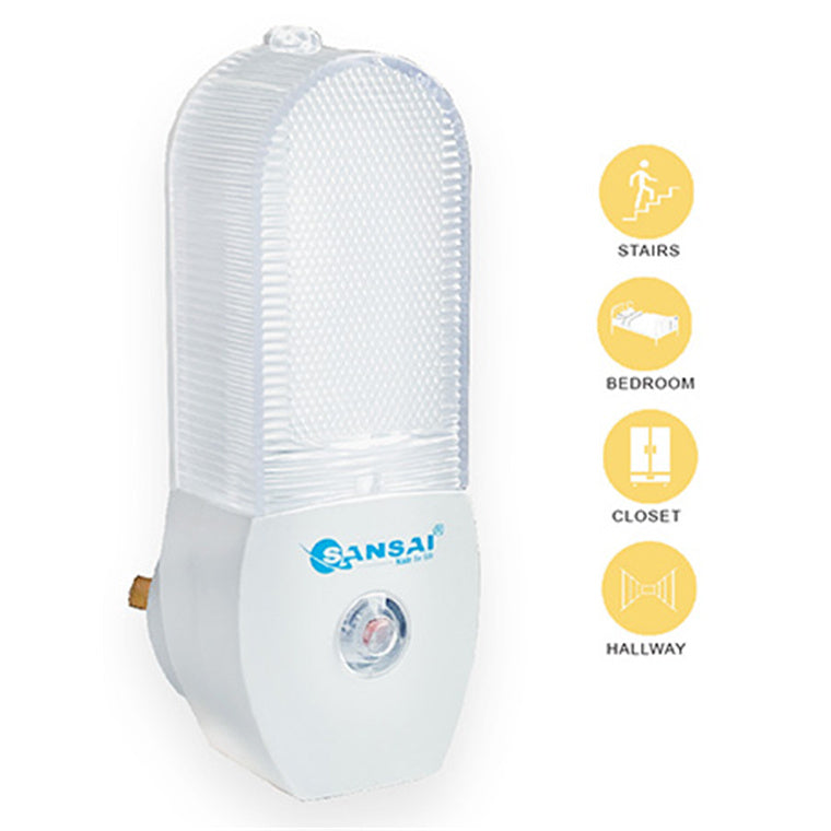 Sansai NL-693 LED Night Light- Auto on/off -Warm White
