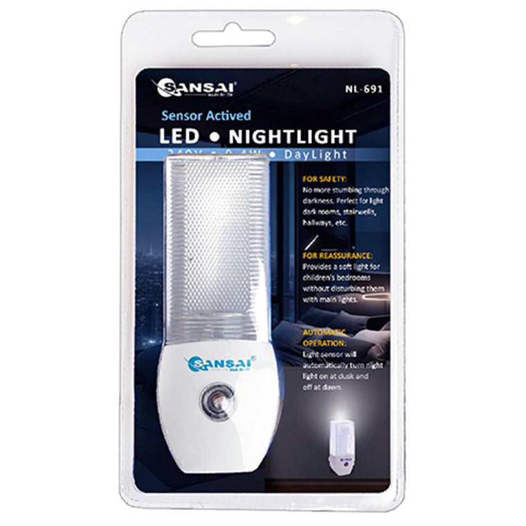 Sansai NL-691 LED Night Light- Auto on/off - Daylight