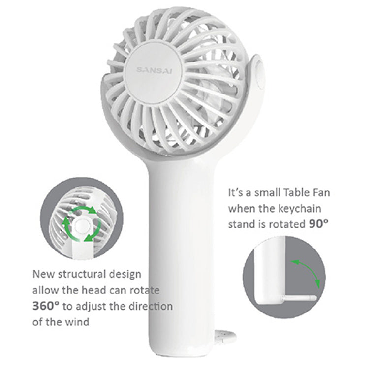 Sansai FAN-0418 Portable Mini Fan