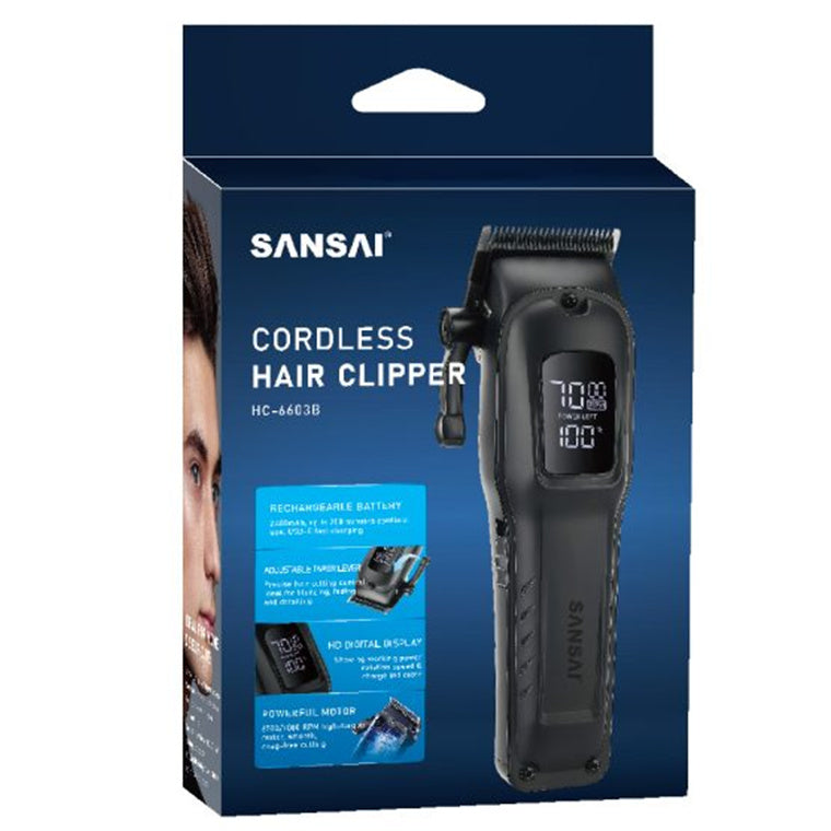 Sansai HC-6603B Professional Cordless Hair Clipper