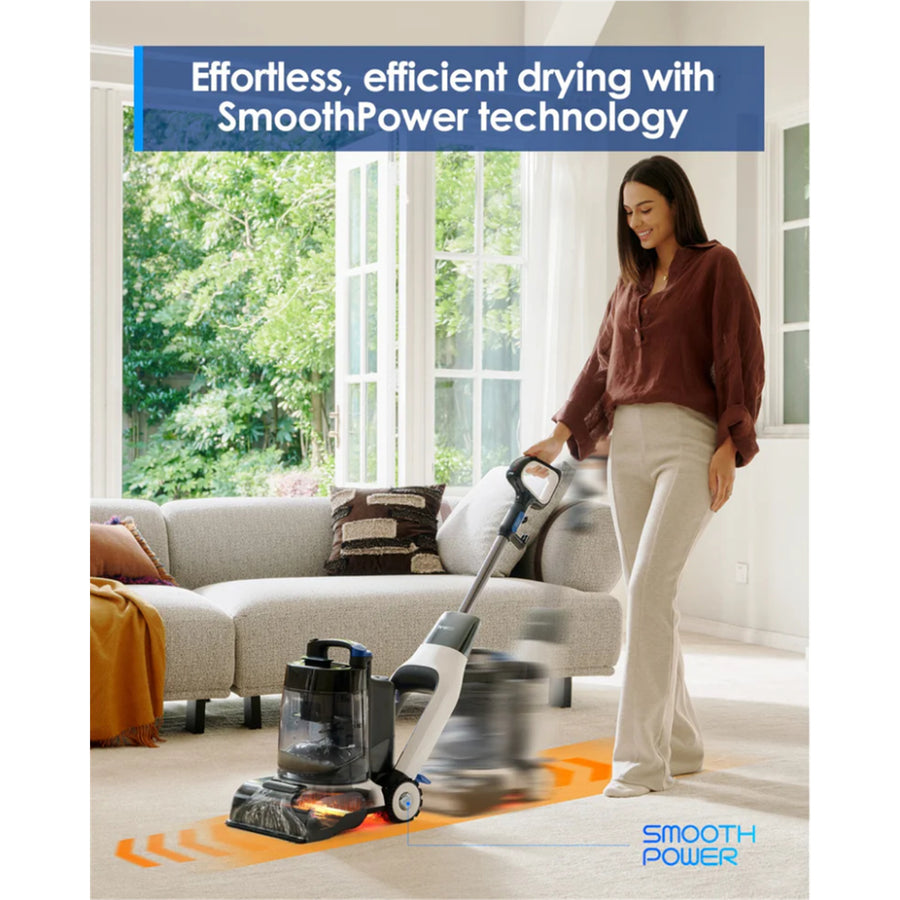 Tineco  Carpet One Cuiser Vacuum Effortless pushing and pulling, 130w