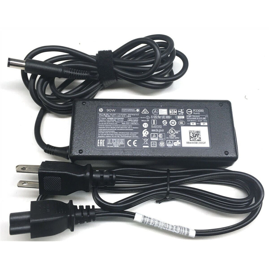 L39754-013 - HP Power Adapter AC 90W 7.4mm Tip 19VDC Output - C6 3-Pin AC Input