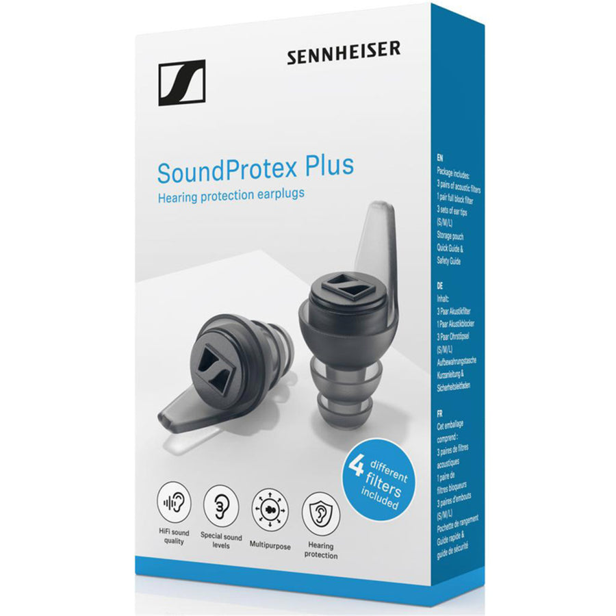 108-3144 - Sennheiser Soundprotex Plus Earplug Black