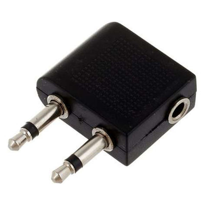 Shure EAADPT-EA Earphone Airline Adapter Plug EA air plane in-flight dual mono to Stereo 3.5mm jack female