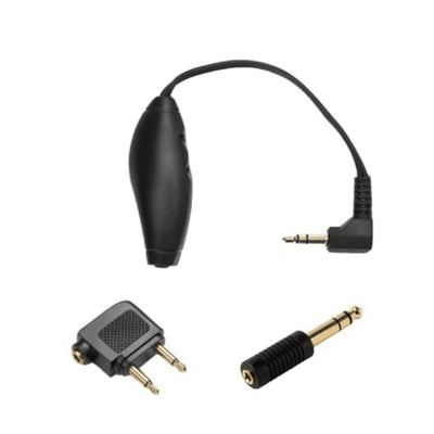 Shure EAADPT-KIT Earphones Adapter Kit AIRLINE KIT - 2 X ADAPTER PLUG + VOL CTR EA air plane in-flight