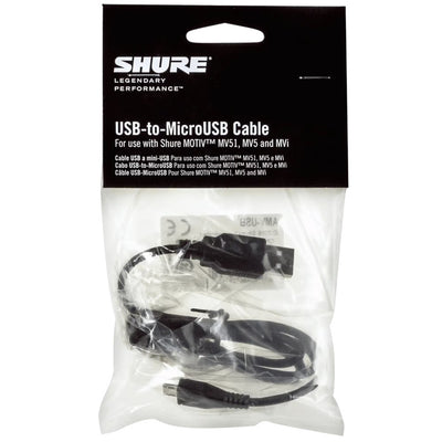 Shure AMV-USB USB Cable for MOTIV