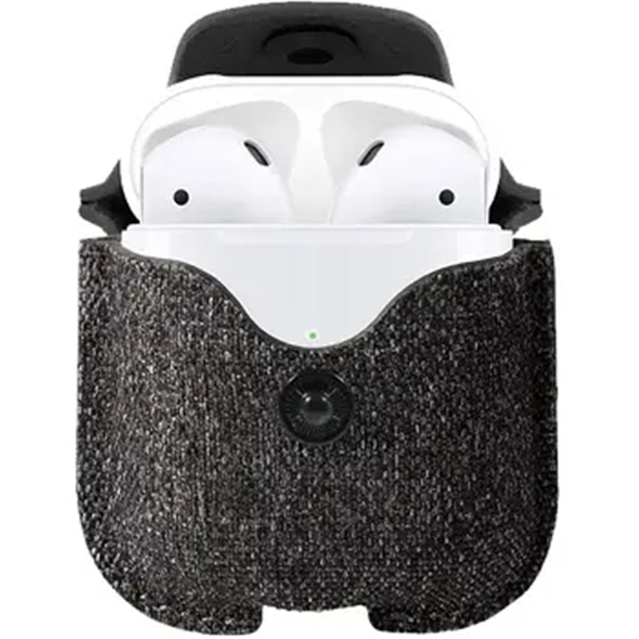 Twelve South AirSnap Case for Apple AirPods 1st & 2nd Gen - Smoke Grey
