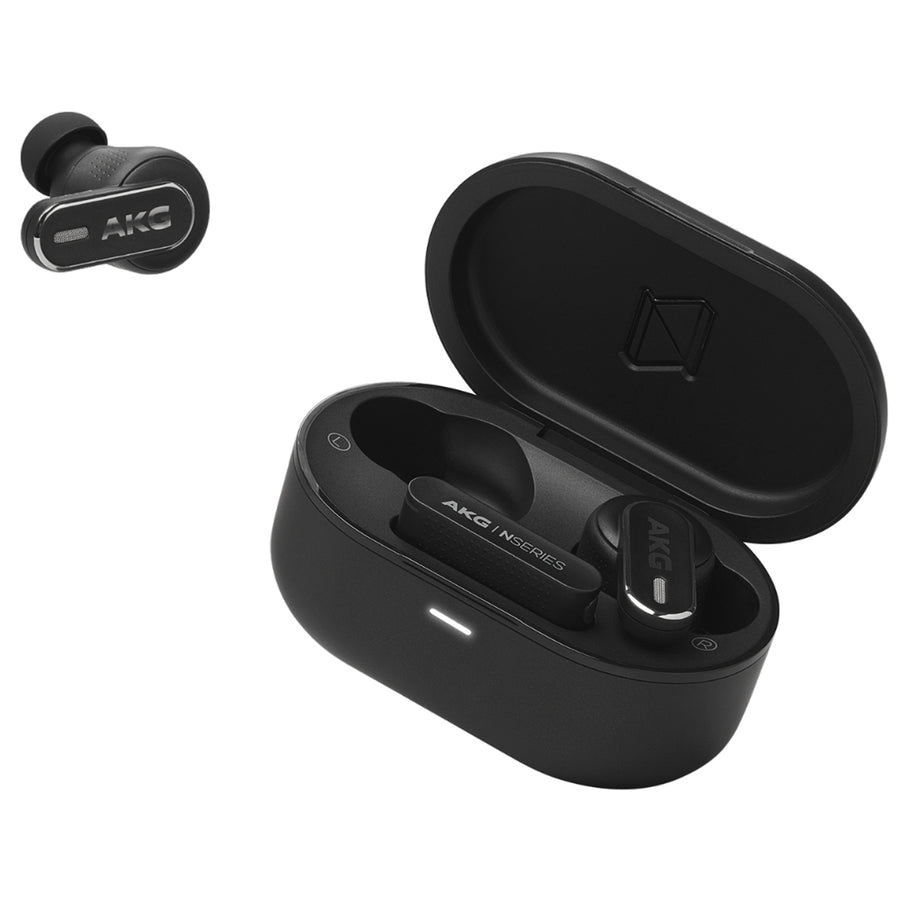 AKG  N5 Hybrid Premium True Wireless Noise Cancelling In-Ear Headphones - Black