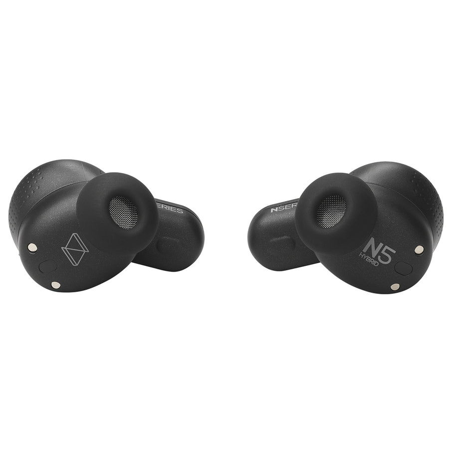 AKG  N5 Hybrid Premium True Wireless Noise Cancelling In-Ear Headphones - Black