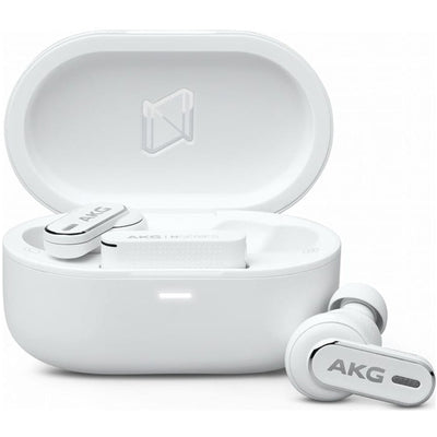 AKG  N5 Hybrid Premium True Wireless Noise Cancelling In-Ear Headphones - White
