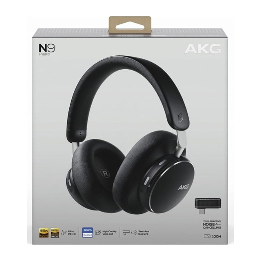 Harman AKGN9HYBRIDBLK - AKG N9 HYBRID NC OVER-EAR HDPHNE - BLACK
