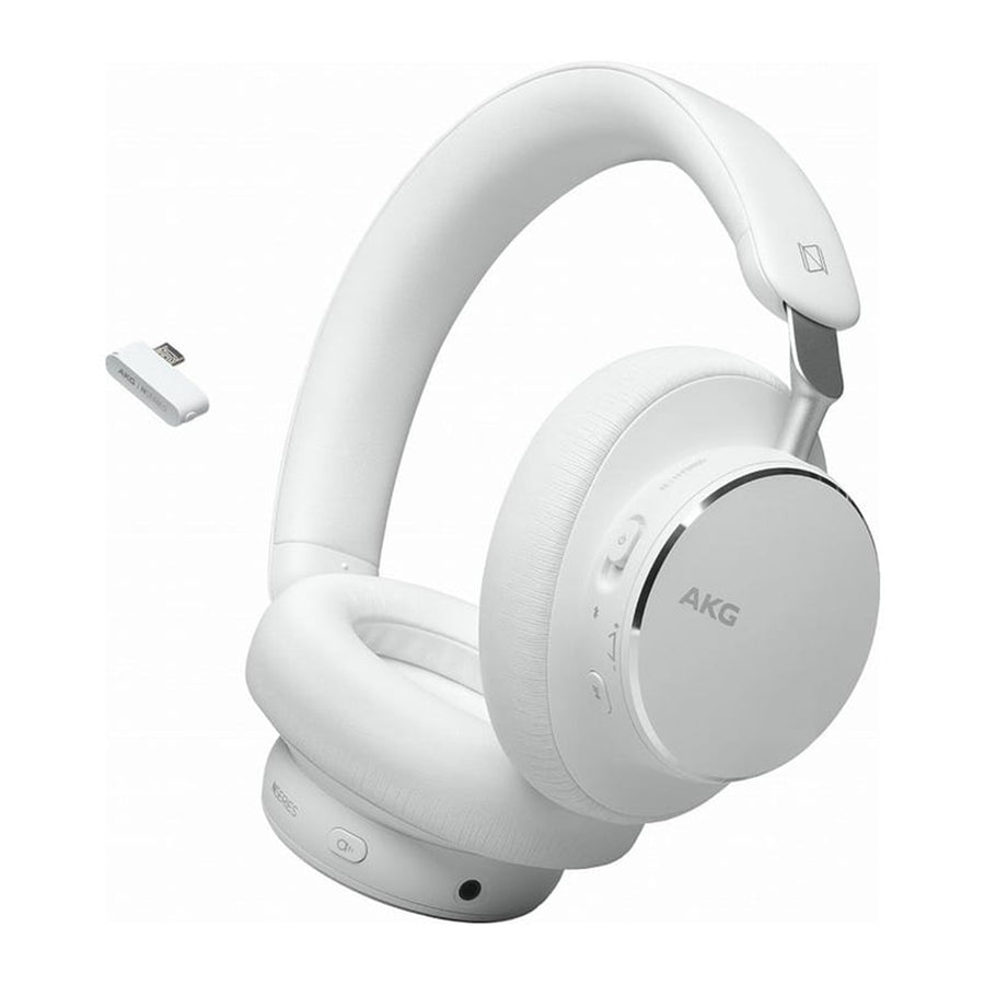 AKG  N9 Hybrid Premium Wireless Over-Ear Noise Cancelling Headphones - White