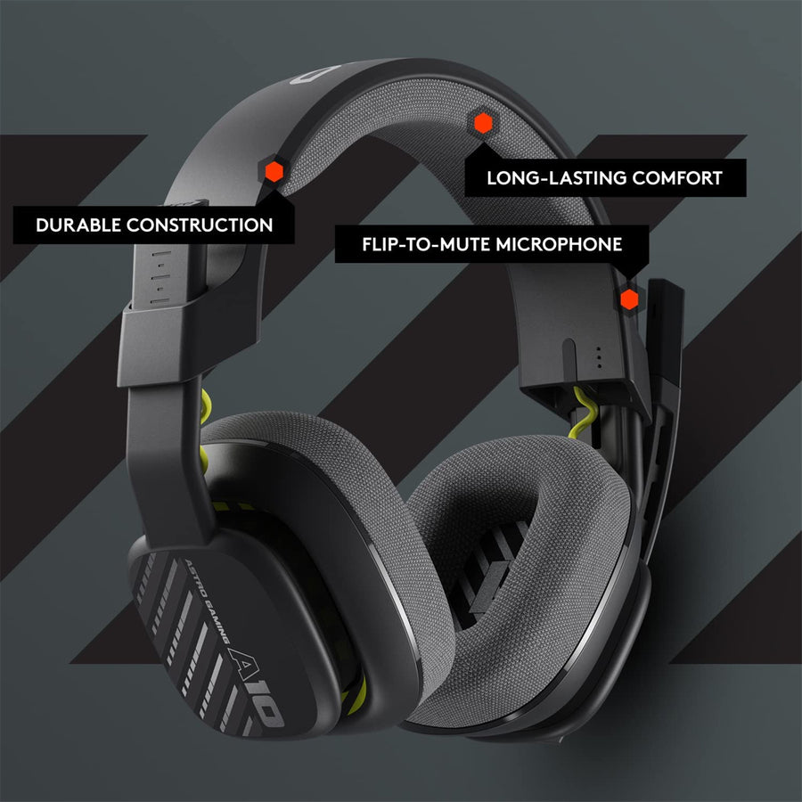 939-002048 - ASTRO A10 HEADSET GEN 2 XBOX - BLACK