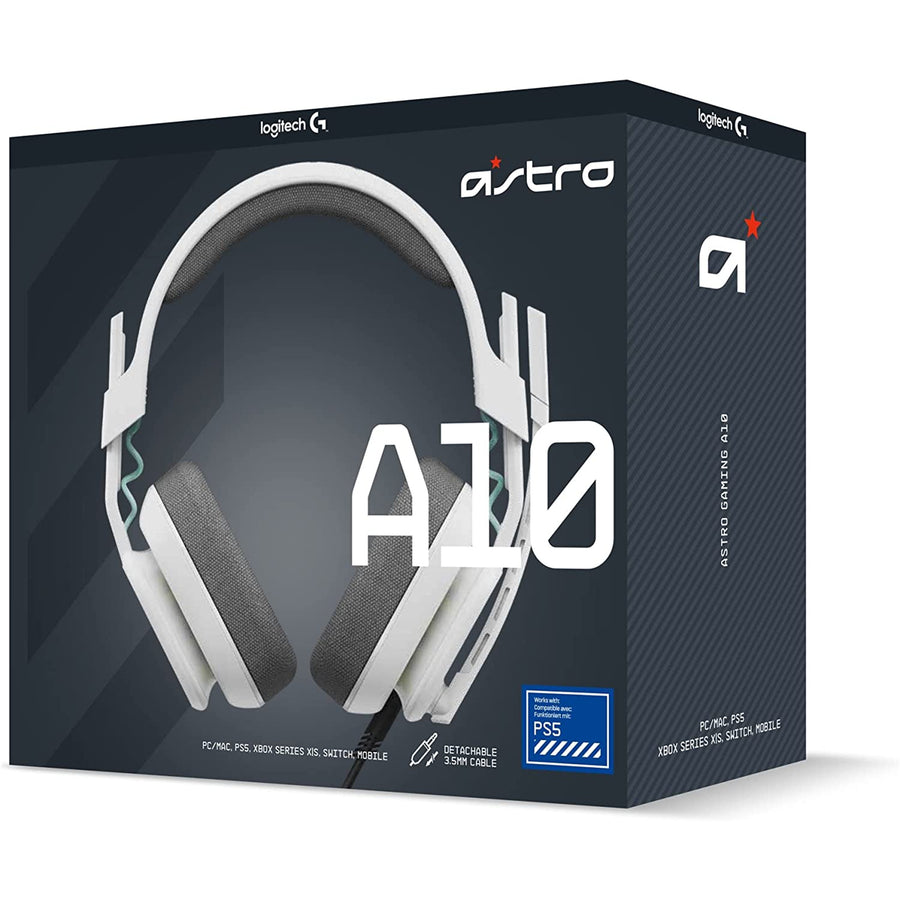 939-002065 - ASTRO A10 HEADSET GEN 2 FOR PS - WHITE