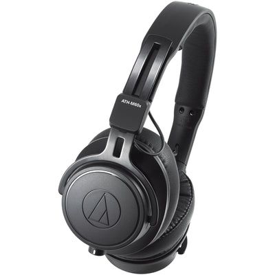 Audio-Technica M Series ATH-M60X On-Ear Professional Monitor Headphones - Black