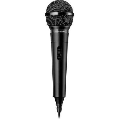 AUDIO TECHNICA HANDHELD DYNAMIC VOCAL MIC W/ 3.5MM CONNECTOR (6.3MM ADAPTOR