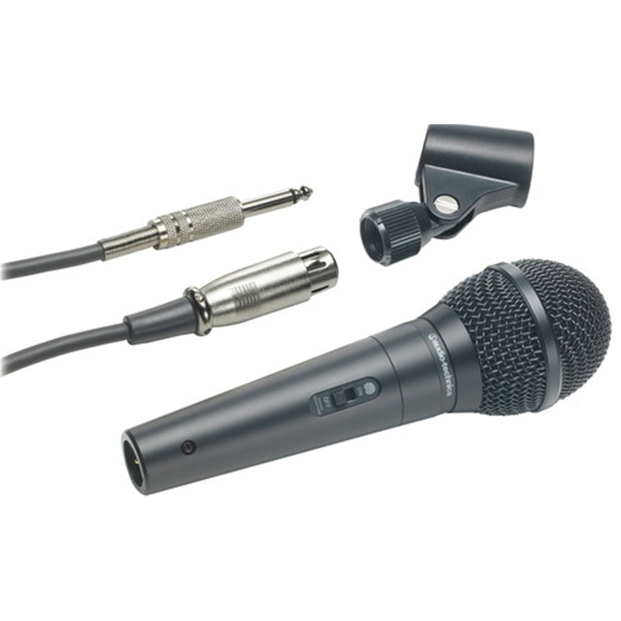 AUDIO TECHNICA ATR1300X - HANDHELD DYNAMIC UNIDIRECTIONAL MIC W/6.3MM CONNECTOR - 5M D