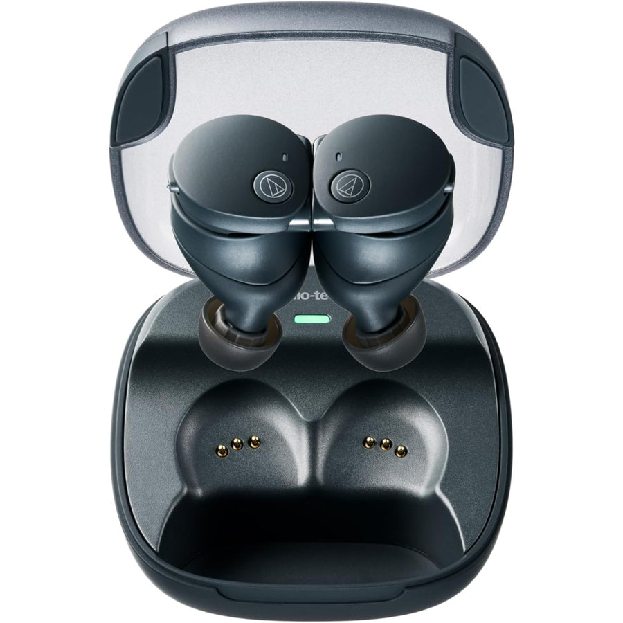 Audio-Technica CKS50TW2 BLACK SOLID BASS TWS WITH ANC true wireless earbuds