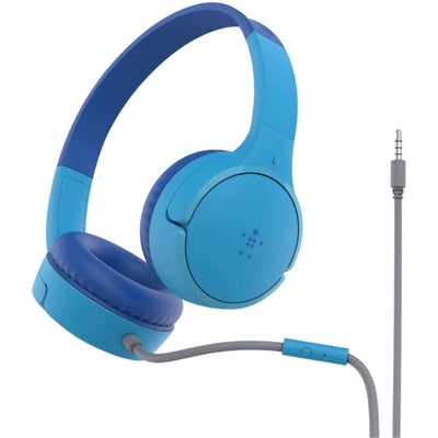 Belkin AUD004BTBL - SOUNDFORM Mini Wired On-Ear Headphones