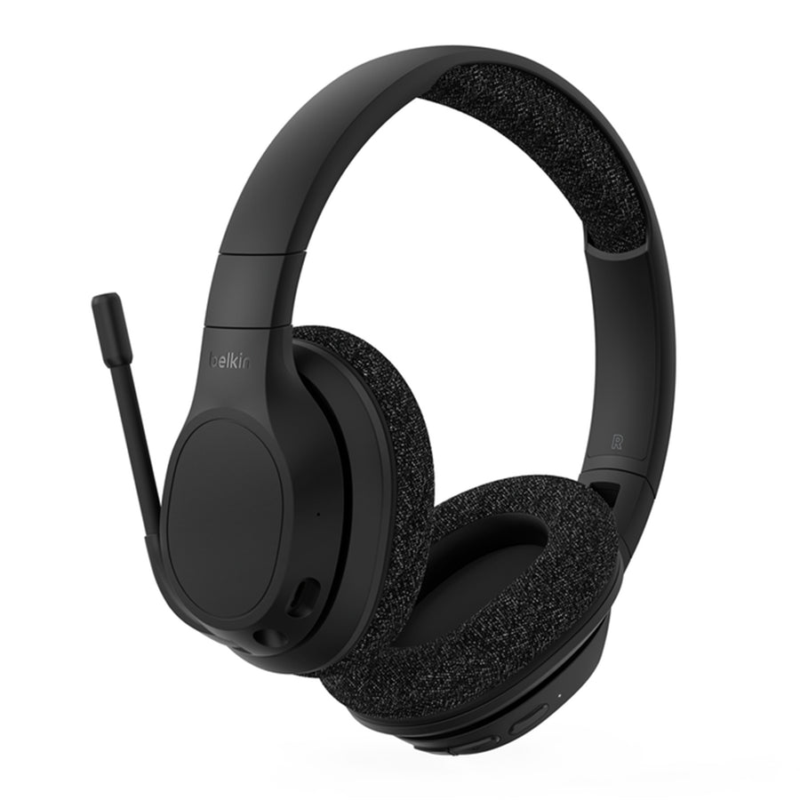 Belkin SoundForm Adapt  Wireless Over-Ear Headset - Black