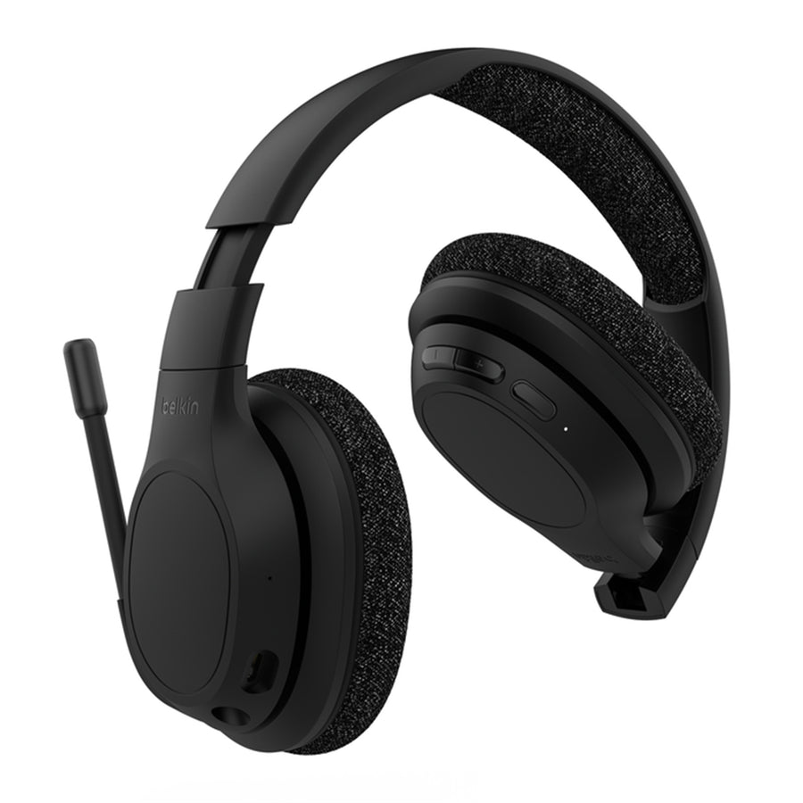 Belkin SoundForm Adapt  Wireless Over-Ear Headset - Black
