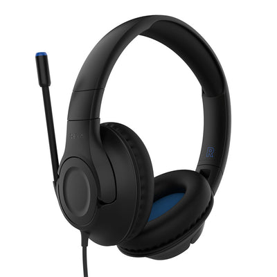 Belkin SoundForm Inspire Wired USB-C + 3.5mm Over-ear Headset for Kids - Black