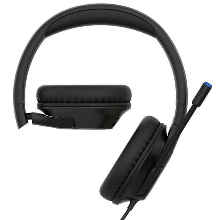 Belkin SoundForm Inspire Wired USB-C + 3.5mm Over-ear Headset for Kids - Black