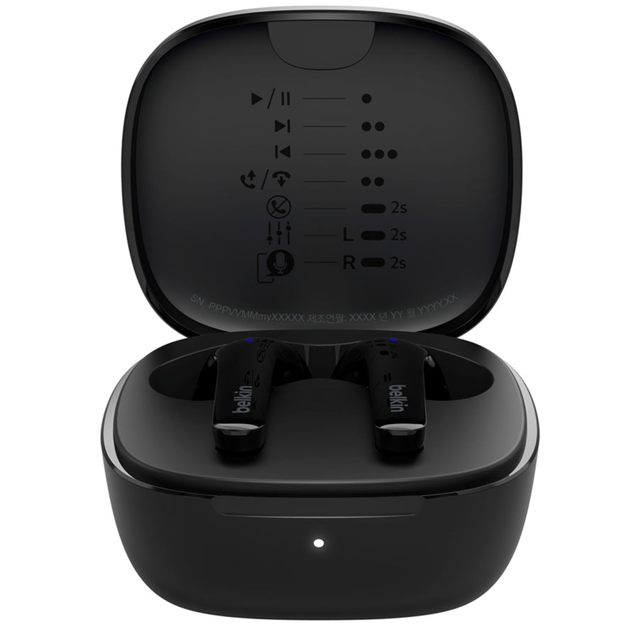 Belkin AUC010FQBKV2 - SOUNDFORM MOTION 2 TRUE WIRELESS HEADPHO