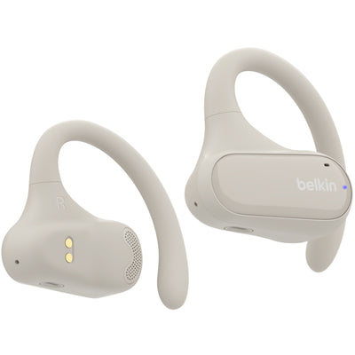 Belkin SoundForm ClearFit Open-Ear True Wireless Sport-Ohrhörer – Sand