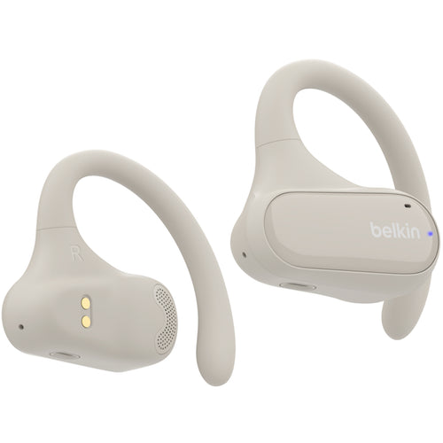 Belkin SoundForm ClearFit Open Ear True Wireless Sports Earbuds - Sand