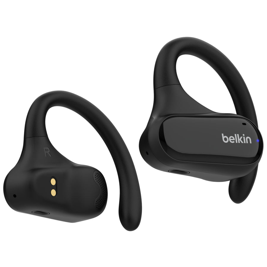 Belkin SoundForm ClearFit Open Ear True Wireless Sports Earbuds - Black