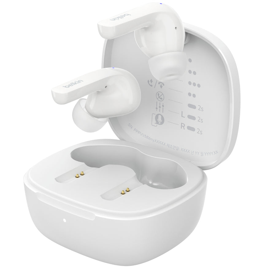 Belkin AUC010FQWHV2 - SOUNDFORM MOTION 2 TRUE WIRELESS HEADPHO