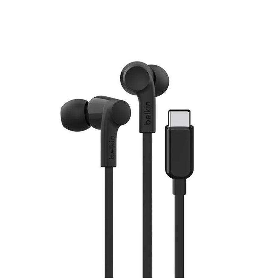 Belkin G3H0002FQBKV2 - SoundForm USB-C Wired EarBuds with Adjus