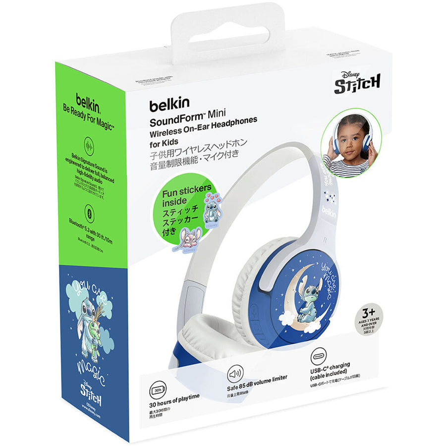 Belkin AUD002QCLSV3-DY - SoundForm Mini Wireless On-Ear Headphone