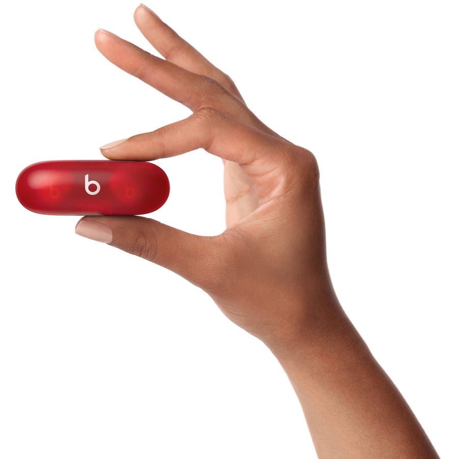 Beats Solo Buds True Wireless Earbuds - Transparent Red