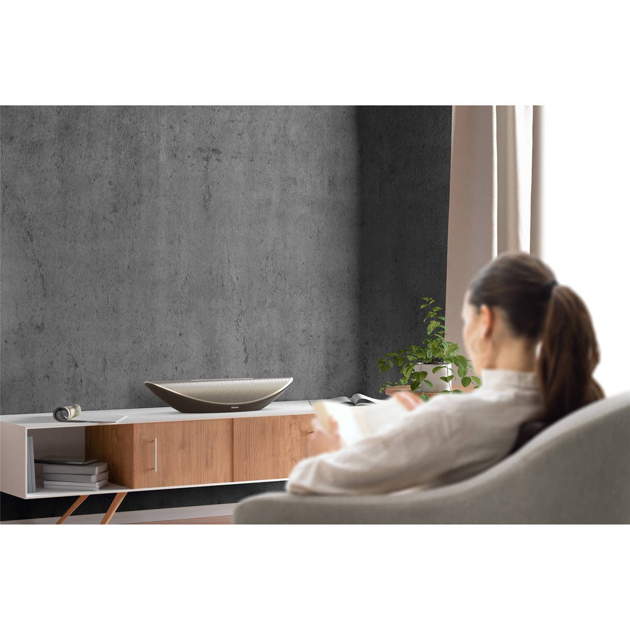 Cleer Audio GS802001 - Cleer Crescent Smart Audio Speaker Champagne