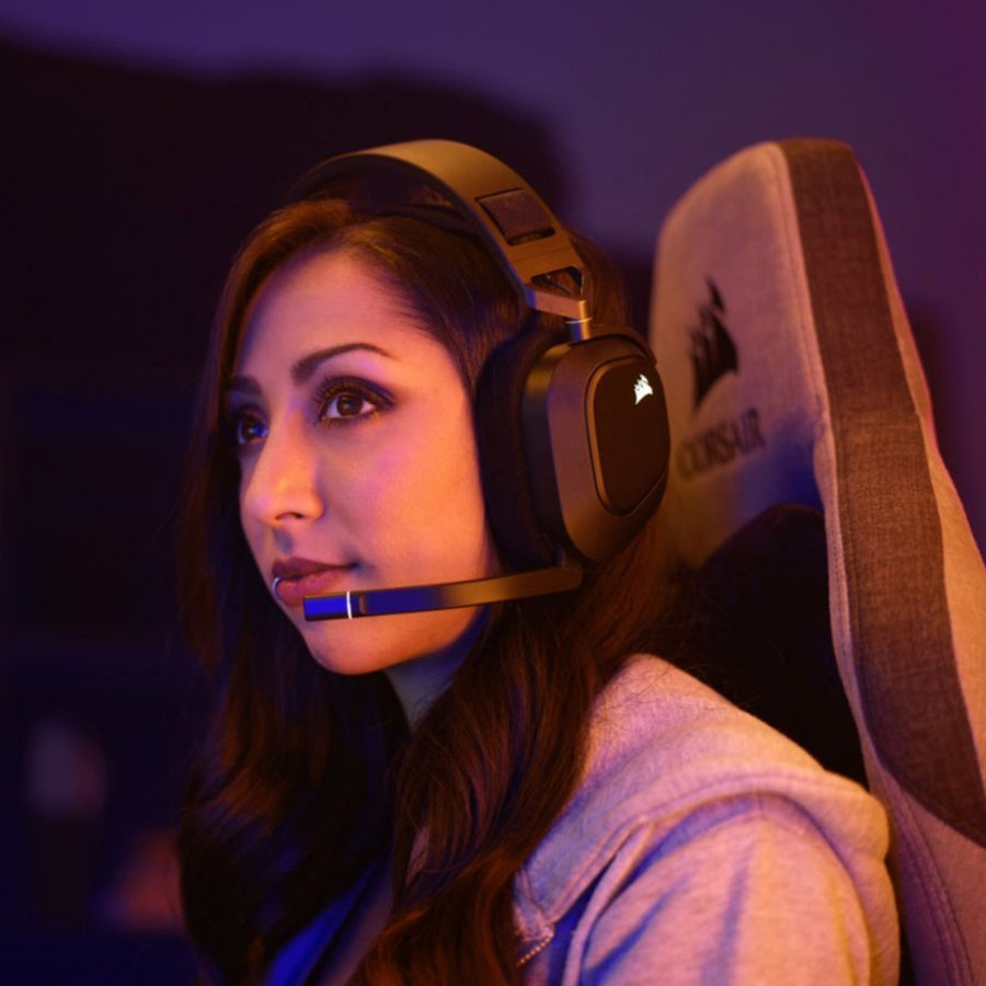 CA-9011235-AP - CORSAIR HS80 RGB WIRELESS HEADSET CARBON