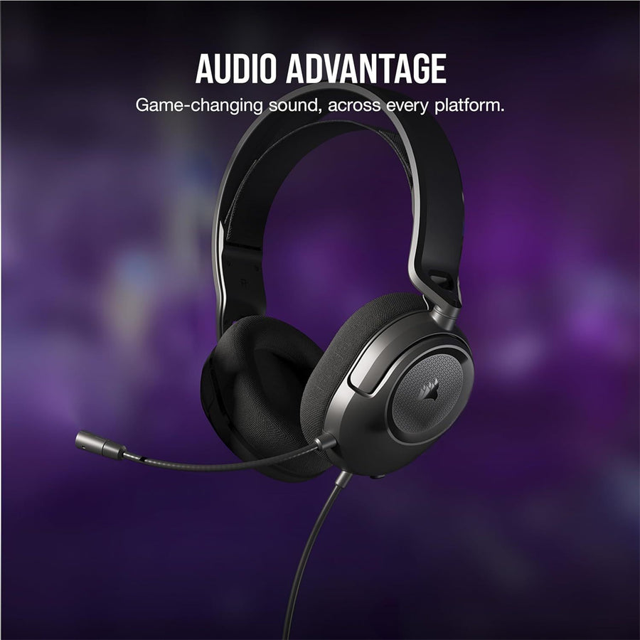 CA-9011377-AP - CORSAIR HS35 V2 MULTIPLATFORM GAMING HEADSET - CARBON